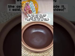 Sosu kullanıp hulka çorbası yapabilirsin.