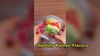 Kızartılmış Ramen Tatlarında Sağlıklı