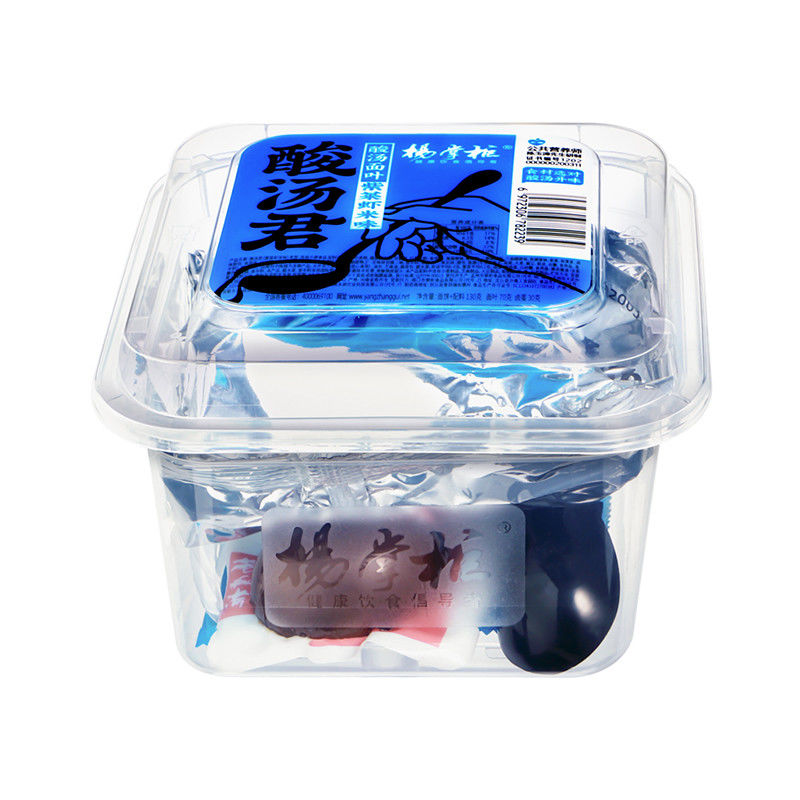 Seaweed And Shrimp Flavor Sour Soup Chinese Instant Noodles Leaf With OEM Acceptable (Deniz yosunu ve karides tadı)