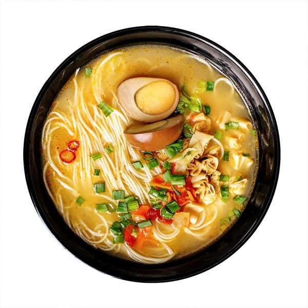 166g Kızartılmamış Ramen Instant Noodles Yeni bir deneyim için sebze veya yumurta ile zengin malzemeler