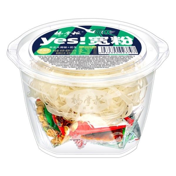Anlık Vermicelli Kore Cup Anlık erişte Büyük kemik baharatlı olmayan lezzet 5 dakikada kaynar Kore