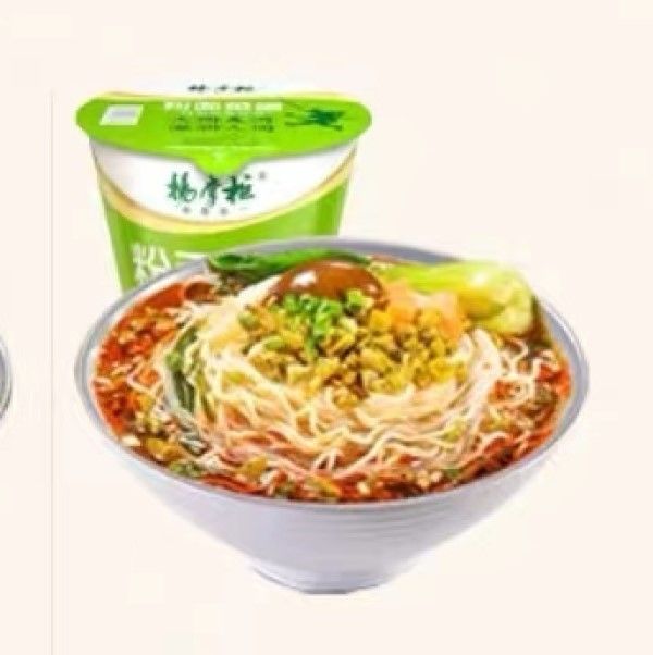 Baharatlı Tatlı Koreli Anlık Noodleler Kasesi Kokulu Baharatlı Asitli Fasulye Tadı Anlık Vermicelli Kombine