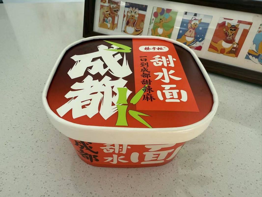 Chengdu Tatlı Noodles Tatı Kuru Karışık Anlık Noodle Gerçek Chengdu Tatı için Mükemmel